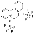 6,7-Dihydro-dipyrido[1,2-a:2',1'-c]pyrazinediiumbishexafluorophosphate 구조식 이미지
