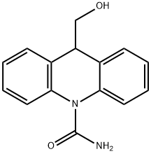 9-hydroxymethyl-10-carbamoylacridan Structure