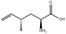 (2S,4S)-2-Amino-4-methyl-5-hexenoic acid 구조식 이미지