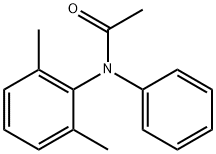N-(2,6-디메틸페닐)-N-페닐아세트아미드 구조식 이미지