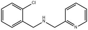 (2-CHLORO-BENZYL)-PYRIDIN-2-YLMETHYL-AMINE Structure