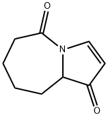 1H-Pyrrolo[1,2-a]azepine-1,5(6H)-dione,7,8,9,9a-tetrahydro-(9CI) 구조식 이미지