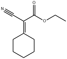 2-Cyano-2-cyclohexylideneacetic Acid Ethyl Ester Structure