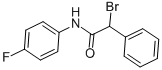 N1-(4-FLUOROPHENYL)-2-BROMO-2-PHENYLACETAMIDE Structure