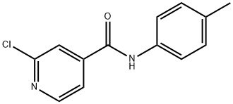 N4-(4-METHYLPHENYL)-2-CHLOROISONICOTINAMIDE Structure