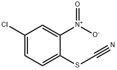 Thiocyanic acid 4-chloro-2-nitrophenyl ester Structure