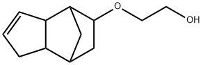 2-[(4,7-Methano-3a,4,5,6,7,7a-hexahydro-1H-indene-5-yl)oxy]ethanol 구조식 이미지