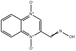 2-Formylquinoxaline-1,4-dioxide oxime Structure