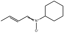 (2E)-2-Butenylidene(cyclohexyl)azane oxide 구조식 이미지