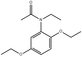 N-(2,5-diethoxyphenyl)-N-ethylacetamide 구조식 이미지