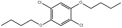 1,4-dibutoxy-2,5-dichlorobenzene 구조식 이미지