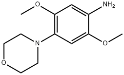 2,5-dimethoxy-4-morpholinoaniline         Structure