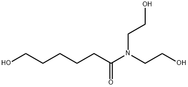 6-hydroxy-N,N-bis(2-hydroxyethyl)hexanamide 구조식 이미지