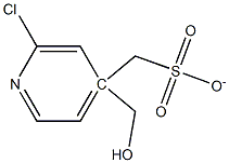 METHANESULFONIC ACID 2-CHLOROPYRIDIN-4-YLMETHYL ESTER Structure