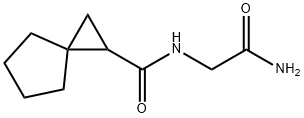 Spiro[2.4]heptane-1-carboxamide, N-(2-amino-2-oxoethyl)- (9CI) 구조식 이미지
