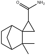 Spiro[bicyclo[2.2.1]heptane-2,1-cyclopropane]-2-carboxamide, 3,3-dimethyl- (9CI) 구조식 이미지