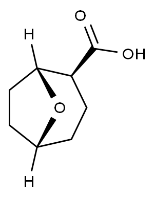 8-Oxabicyclo[3.2.1]octane-2-carboxylicacid,(1R,2S,5R)-(9CI) 구조식 이미지