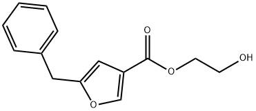 2-히드록시에틸5-(페닐메틸)푸로에이트 구조식 이미지
