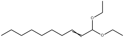 2-Decenal diethyl acetal 구조식 이미지