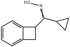 Bicyclo[4.2.0]octa-1,3,5-trien-7-yl(cyclopropyl) ketone oxime Structure