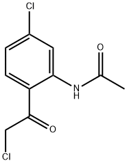 1-(2'-AcetaMido-2,4'-dichlorophenyl)ethan-1-one Structure