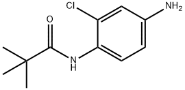 N-(4-amino-2-chlorophenyl)-2,2-dimethylpropanamide 구조식 이미지