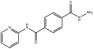 Benzoic acid, 4-[(2-pyridinylamino)carbonyl]-, hydrazide (9CI) 구조식 이미지