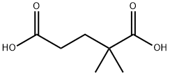 2,2-Dimethylglutaric acid Structure