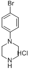 1-(4-BROMOPHENYL)PIPERAZINE HYDROCHLORIDE 구조식 이미지