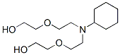 2-[2-[cyclohexyl-[2-(2-hydroxyethoxy)ethyl]amino]ethoxy]ethanol 구조식 이미지