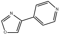Pyridine, 4-(4-oxazolyl)- (9CI) 구조식 이미지