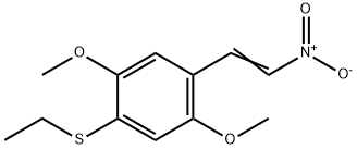 2,5-Dimethoxy-4-Ethylthio-Beta-Nitrostyrene 구조식 이미지