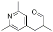3-(2,6-diMethylpyridin-4-yl)-2-Methylpropanal 구조식 이미지