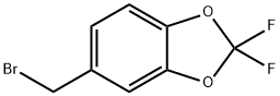 5-(bromomethyl)-2,2-difluorobenzo[d][1,3]dioxole 구조식 이미지