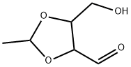 1,3-Dioxolane-4-carboxaldehyde, 5-(hydroxymethyl)-2-methyl- (9CI) Structure