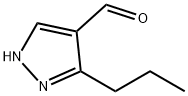 3-PROPYL-1H-PYRAZOLE-4-CARBALDEHYDE Structure