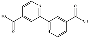 2,2'-Bipyridine-4,4'-dicarboxylic acid 구조식 이미지