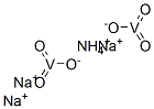 ammonium trisodium divanadate Structure