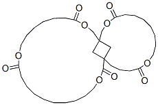 Hexanedioic acid, mixed esters with decanoic acid, heptanoic acid, octanoic acid and pentaerythritol Structure