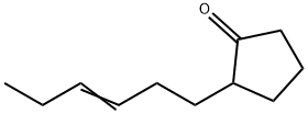 2-(hex-3-enyl)cyclopentan-1-one  Structure