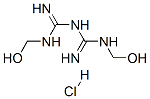 1,5-bis(hydroxymethyl)biguanide monohydrochloride 구조식 이미지