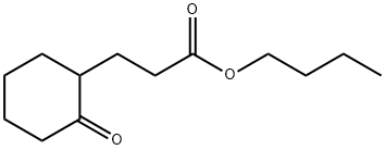 butyl 2-oxocyclohexanepropionate Structure
