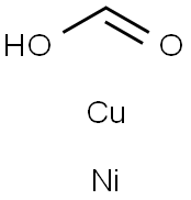formic acid, copper nickel salt Structure