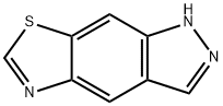 1H-Pyrazolo[4,3-f]benzothiazole(9CI) 구조식 이미지