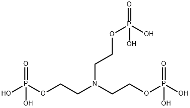 2,2',2''-nitrilotrisethyl tri(dihydrogenphosphate) 구조식 이미지