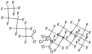 chromium(3+) perfluorooctanoate Structure
