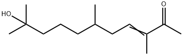 10-hydroxy-3,6,10-trimethylundec-3-en-2-one Structure