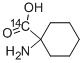 1-AMINOCYCLOHEXANE-1-CARBOXYLIC ACID, [CARBOXYL-14C] 구조식 이미지