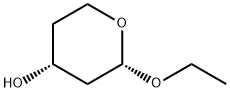 2H-Pyran-4-ol, 2-ethoxytetrahydro-, (2S,4R)- (9CI) 구조식 이미지