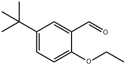 Benzaldehyde, 5-(1,1-dimethylethyl)-2-ethoxy- (9CI) 구조식 이미지